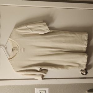 Bo and Tee cream Workout tshirt. Size M